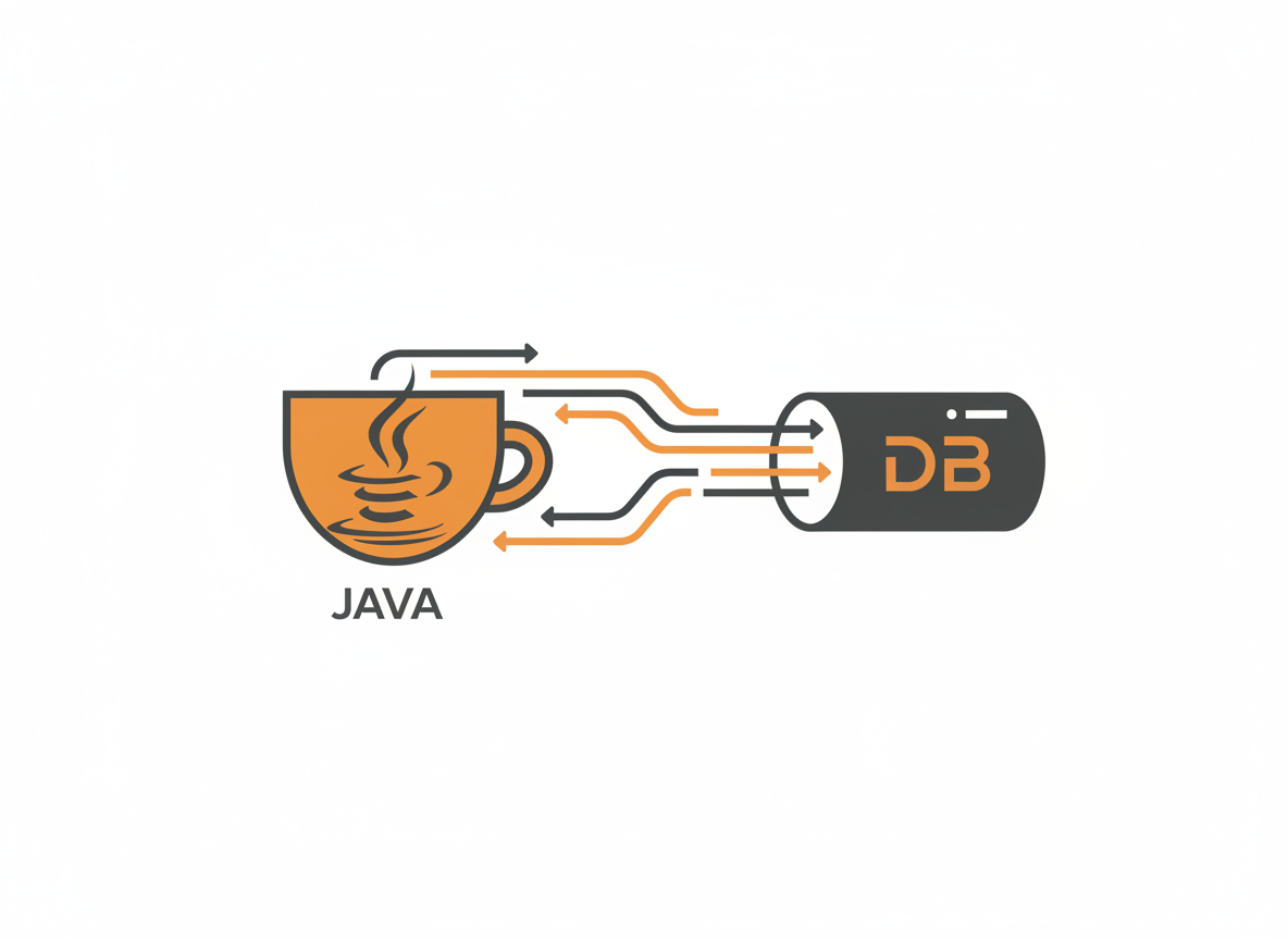 Java JDBC database connectivity illustration