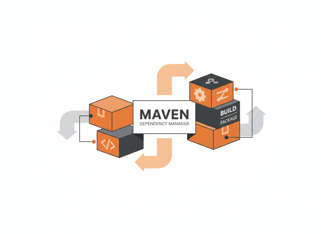 Maven build tool and dependency management for Java