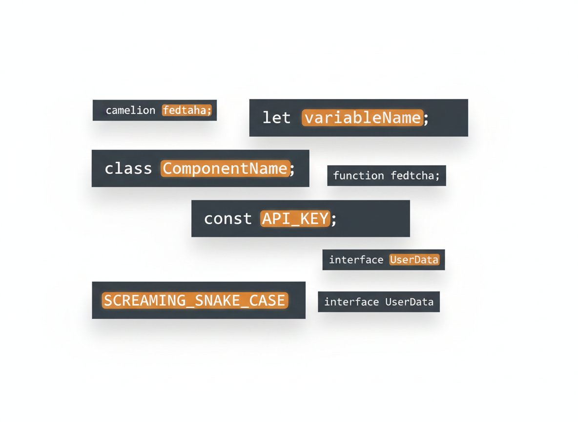 Java naming conventions for classes, methods, and variables