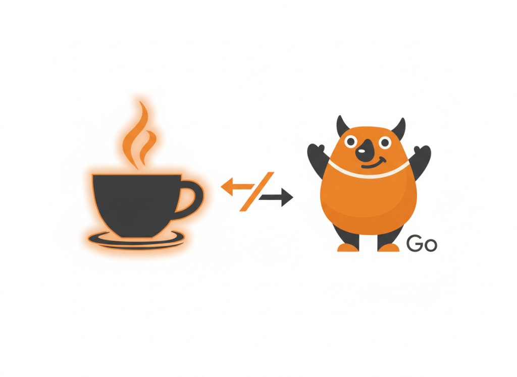 Java vs Go programming language comparison