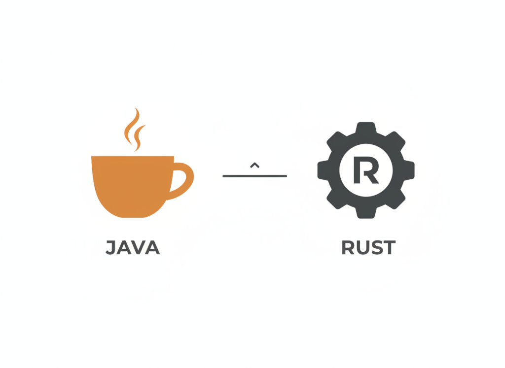 Java vs Rust programming language comparison
